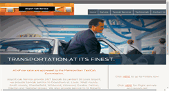 Desktop Screenshot of airportcabservice.com